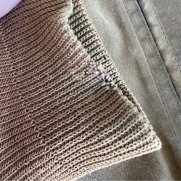 Vintage 60’s Ralph Edwards Sportswear Suede Bomber Jacket Talon Zipper Camel GUC - Picture 16 of 16